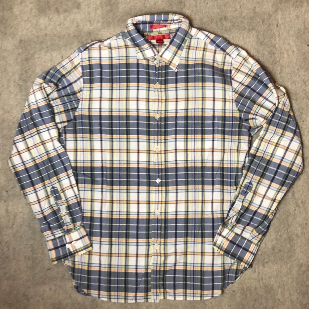 Y2K vintage J.Crew for Scoop NYC button down